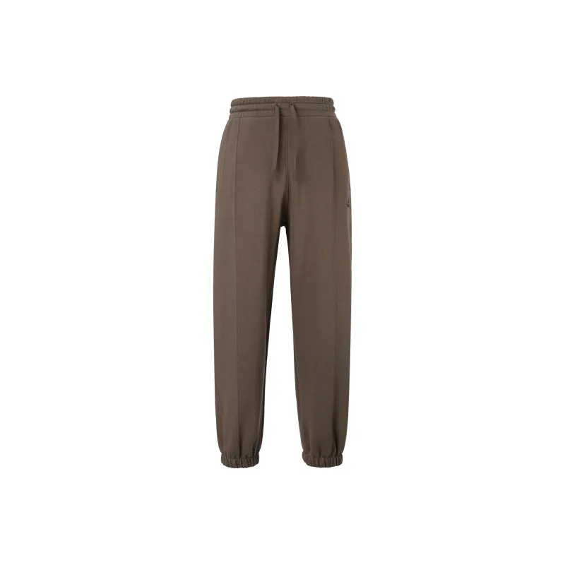 Adidas Knitted Sports Pants Unisex Stratum Dark Earthy Brown-0