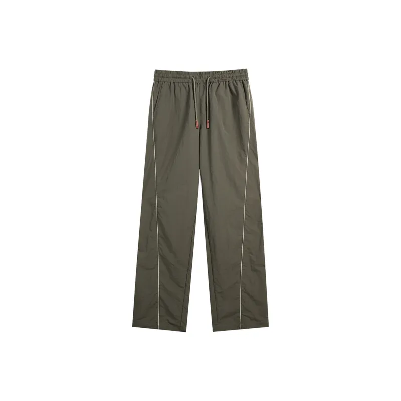 CHINISM Casual Pants Unisex Green-0