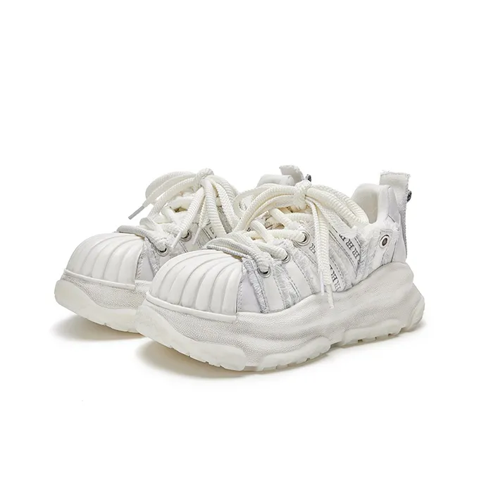 HR Low Top Casual Shoes Women's Beige-2