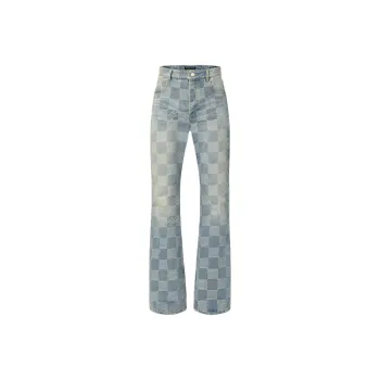 LOUIS VUITTON Damier Denim 3D Bootcut