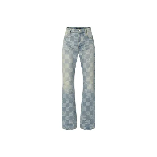 LOUIS VUITTON Damier Denim 3D Bootcut