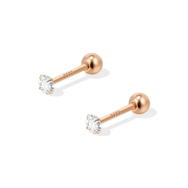 Daisy Dream Full Sterling Silver Stud Earrings Women's-7