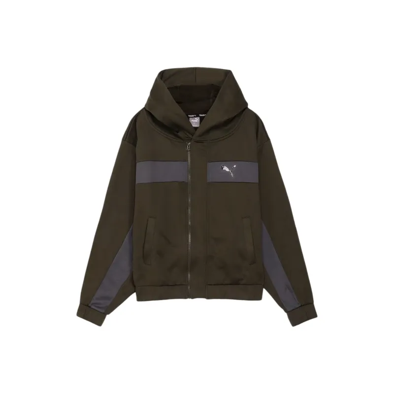 PUMA TRN EDGE Jacket Men's Dark Olive-0