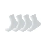 4 Pack Crew 12cm (4 White)