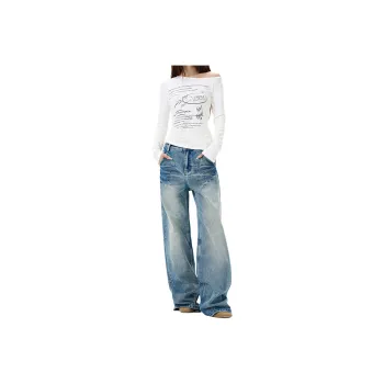 Pirkadat Jeans Unisex Blue