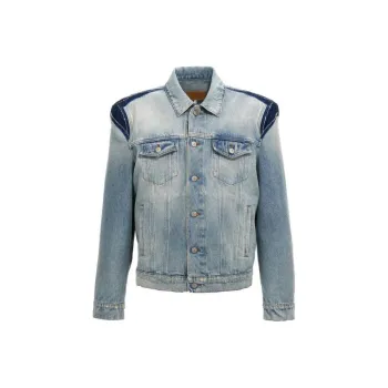 MM6 Maison Margiela Distressed Denim Jacket