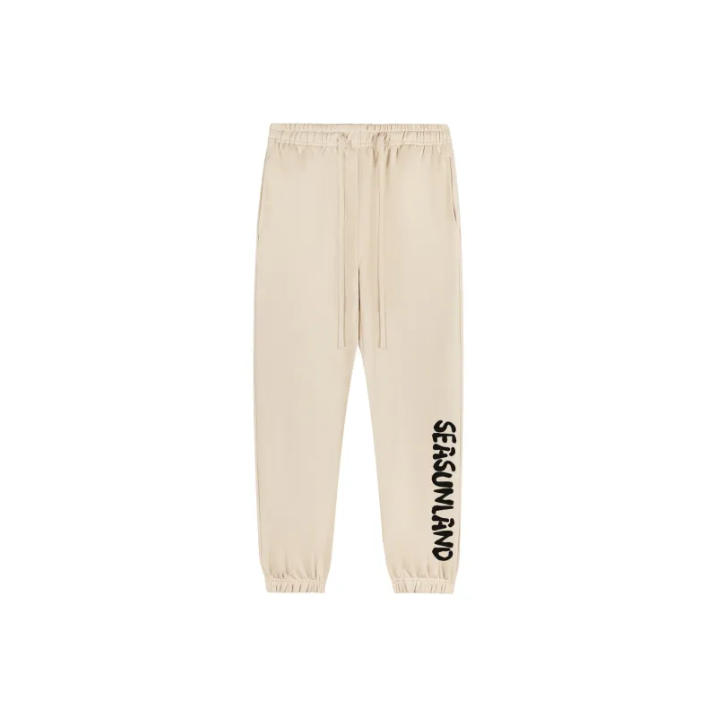 SEASUNLAND Knitted Sweatpants Unisex-0