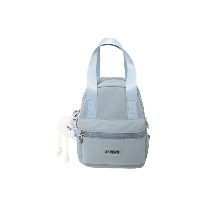 Yalu Nylon Backpack Regular Unisex Gray Orange/Gray Pink/Gray Yellow/Ecru/Black/Coffee/Light Blue-21
