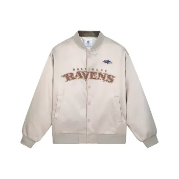 NFL Baseball Jacket Unisex Light Apricot