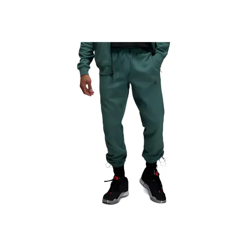 Jordan Dri-FIT Sport Hoop Knitted Sports Pants Men's Oxidized Green/Black