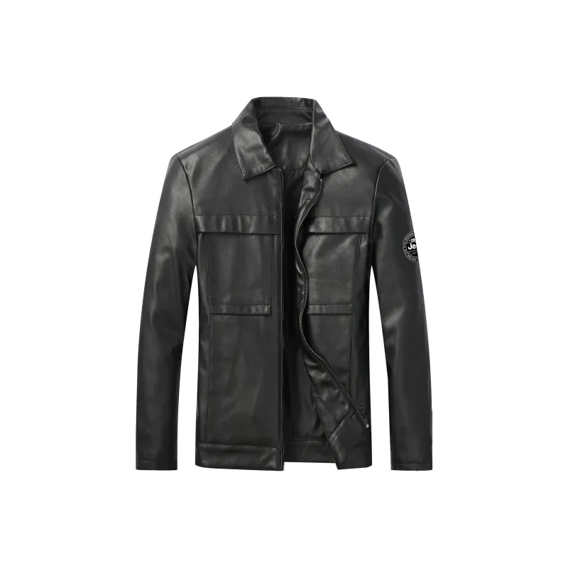 Jeep Leather Jackets Unisex-0