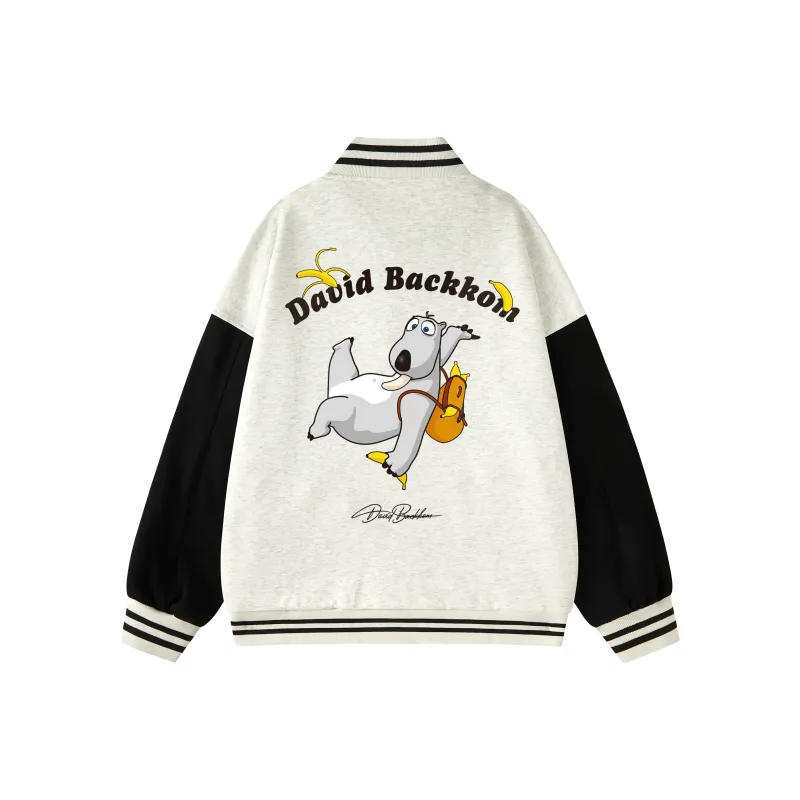 David Bakken x DAOMEIXIONG LIANMINGKUAN Baseball Jacket Unisex-5
