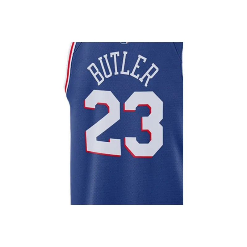 Nike x NBA Jersey Icon Edition Swingman Basketball Jersey Men's Blue-2