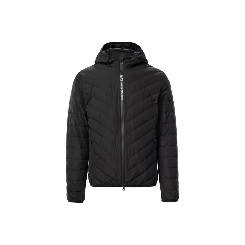EMPORIO ARMANI Hooded Quilted Jacket-0