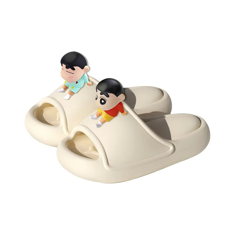 Ming Sheng EVA Material Couple's Indoor Slippers Home Trendy Versatile Squashy And Bouncy Feeling Slippers-3