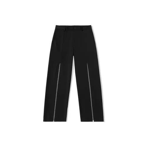 HCHUICHENG Casual Pants Unisex Black