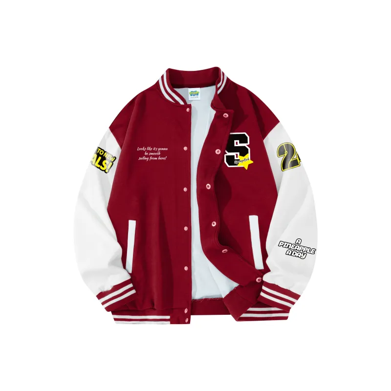 SPONGEBOB SQUAREPANTS Baseball Jacket Unisex-9