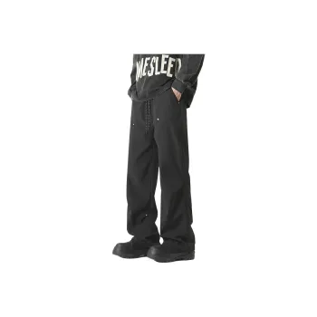 FOR FEAR THAT Casual Pants Unisex Premium Black Upgraded 2.0