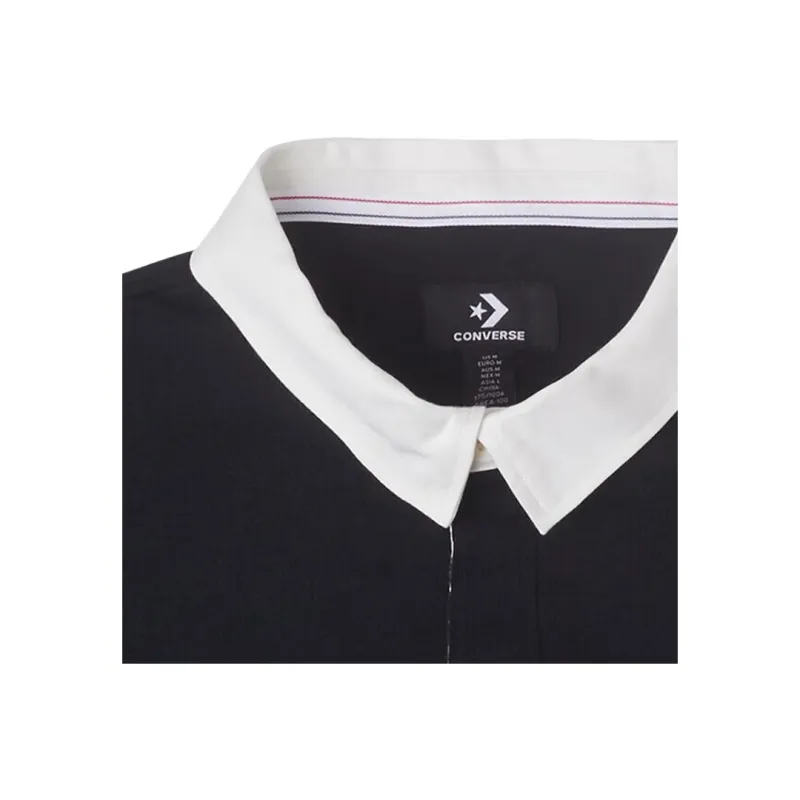 Converse Polo Shirts Men Black-2