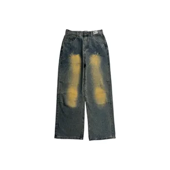 FCB ARCELONA Jeans Men's Vintage Blue