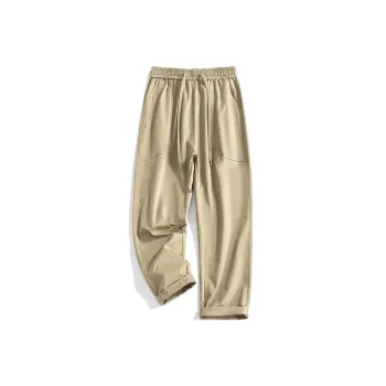 HCHUICHENG Casual Pants Unisex Army Green