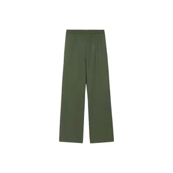 AMIPARIS FW24 Nylon Capsule Collection Casual Pants Unisex Olive Green