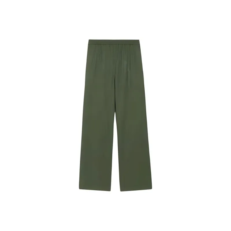 AMIPARIS FW24 Nylon Capsule Collection Casual Pants Unisex Olive Green-0