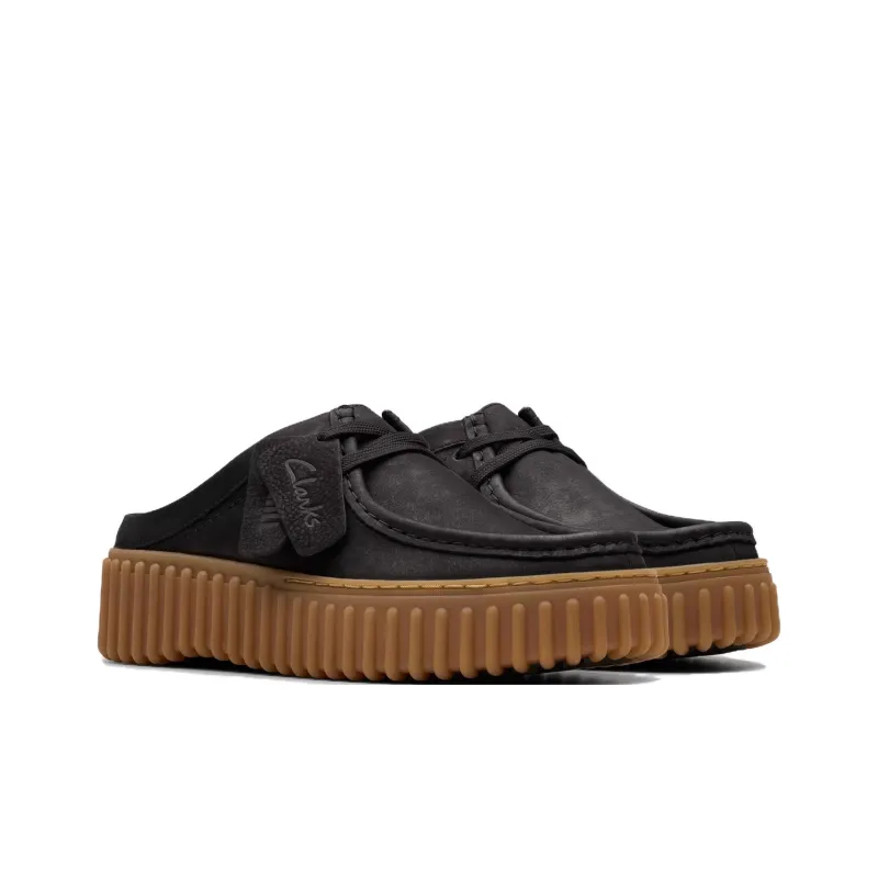 Clarks Closed Toe Slippers Women's Black-2