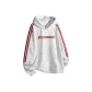 White Heather Gray & Red (Fleece-Lined) 8615