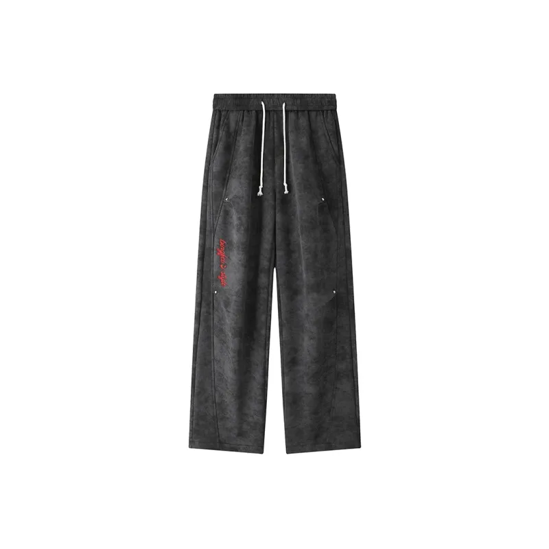 Ice Flying Knitted Sweatpants Unisex-7