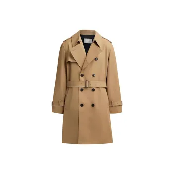 COACH FW24 Trench Coat Men's Khaki