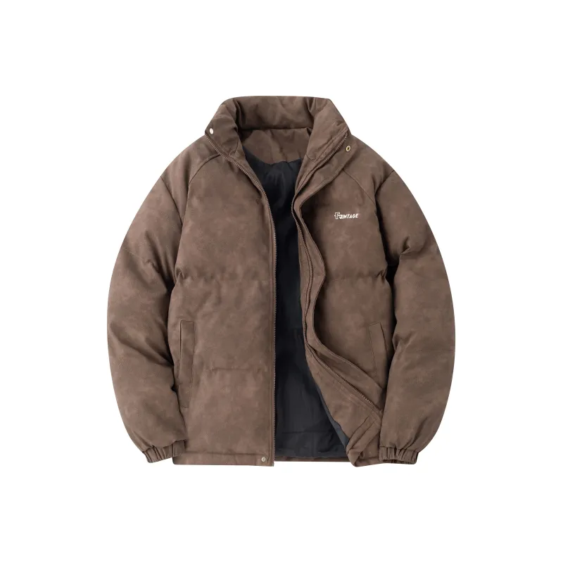FAKE VINTAGE Puffer Jacket Unisex-2