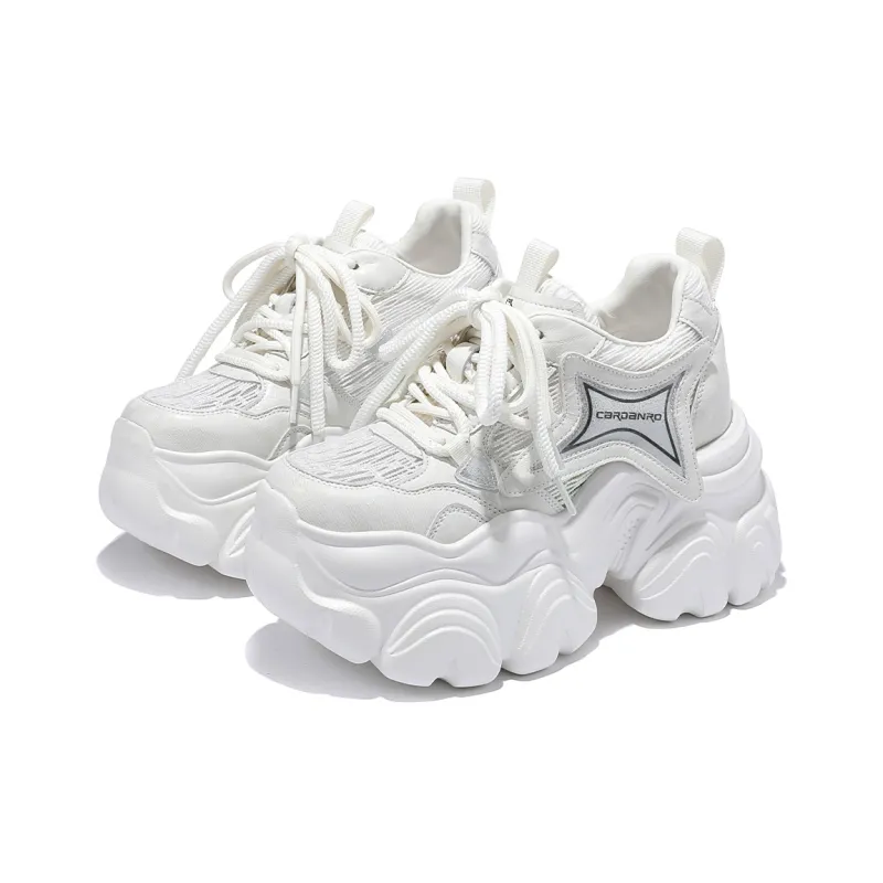 CARDANRO Small sized Sky Vegetables Low Top Chunky Sneakers Women's-2