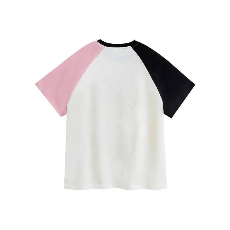 B.Duck T Shirt Women's Creamy Apricot Multicolor-1