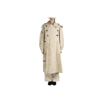 COMMUNS Trench Coat Unisex Cream