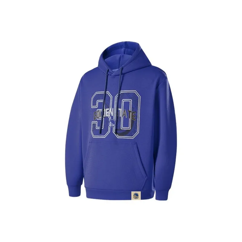 NBA Warriors Curry Sweatshirt Unisex Blue-0