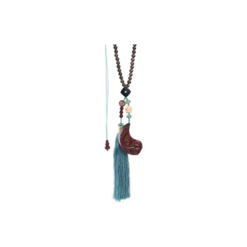 Moon Seal Hundred Rivers Huanghuali Wooden Product Charm Unisex