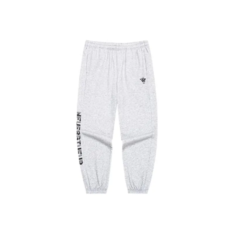 361° Basketball Collection Knitted Sweatpants Men's Light Tile Heather Gray-0