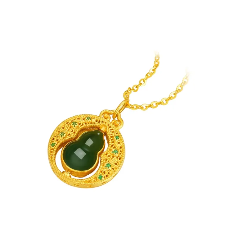 CHOW TAI SENG Ice Glutinous Necklaces Women's-1