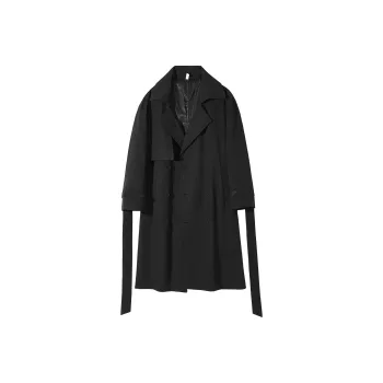 SWAMP AREA Trench Coats Unisex