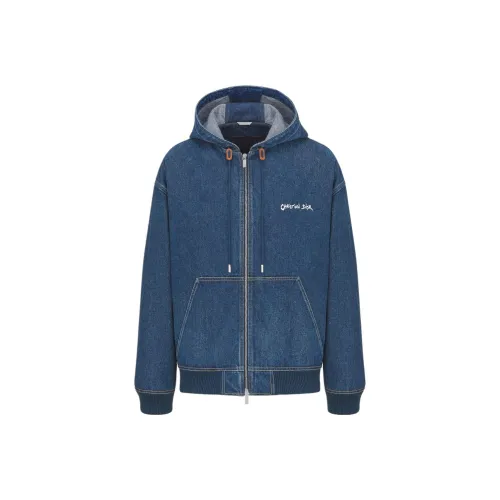 saint laurent wool varsity jacket with embroidered sleeves item