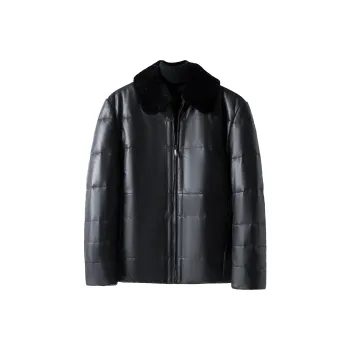 FORTEI Leather Jacket Men's Black