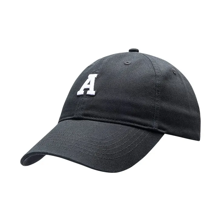 Anta Cotton Fabric Baseball Caps Unisex Gray-3