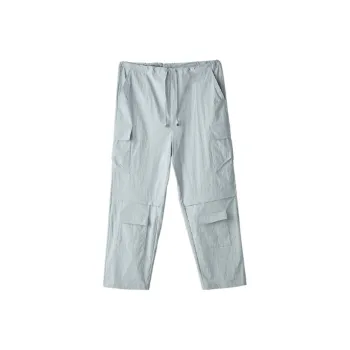 Skechers x Targetto Sports Life Collection FW24 Cargo Pants Unisex Light Dusty Gray