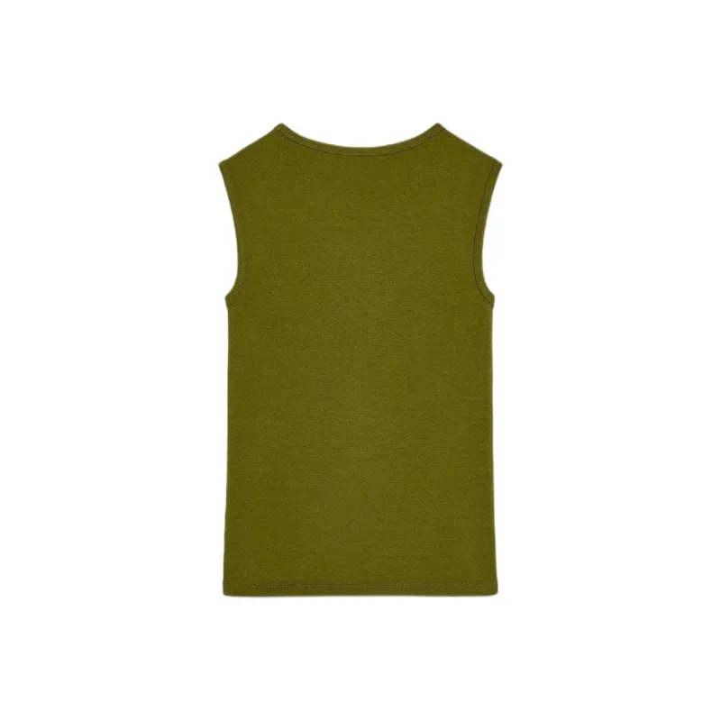 ZARA T Shirt Women's Olive Green-1