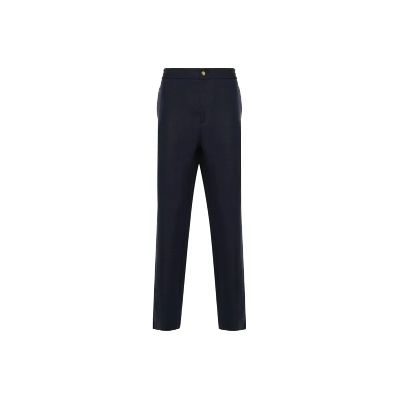 ETRO Mid Rise Straight Leg Trousers-0