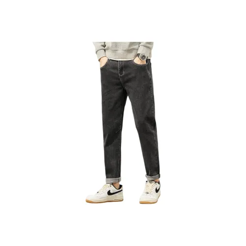 Tonlion Jeans Unisex Dark Gray