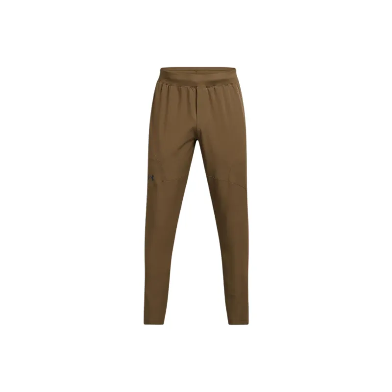 Under Armour Ua Unstoppable Tapered Knitted Sports Pants Men's Suburban Coyote Brown-0