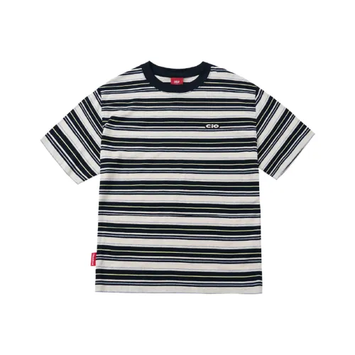 Checkitout T Shirt Unisex Bouncing Machine Black/Light Gray/Yellow Cream