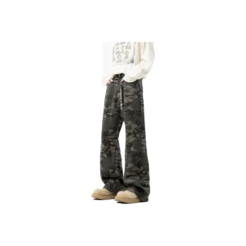 HDPV Casual Pants Unisex Army Green